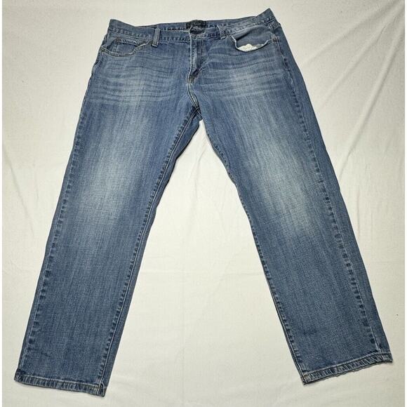 Lucky Brand Men's 221 Original Straight Leg Blue Denim Jeans - Size 40x29 - Picture 1 of 8